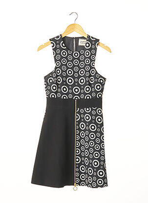 Robe mi-longue sans manche sans manche noir FAUSTO PUGLISI femme