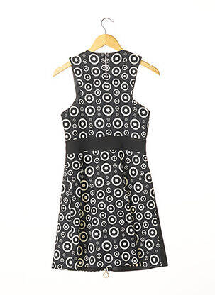 Robe mi-longue sans manche sans manche noir FAUSTO PUGLISI femme