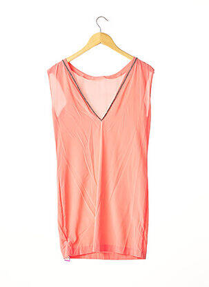 Robe courte sans manche sans manche rose SANDRO femme