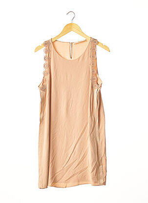 Robe mi-longue sans manche sans manche marron VANESSA BRUNO femme