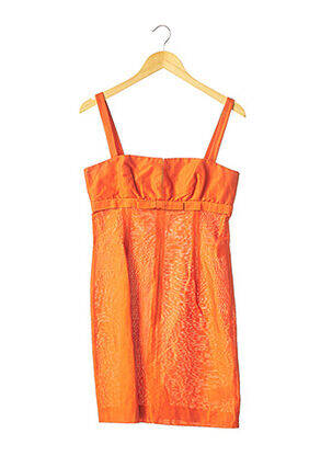 Robe mi-longue orange TARA JARMON pour femme