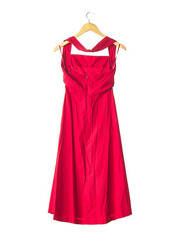 Robe mi-longue rouge EMMANUELLE KHANH pour femme seconde vue