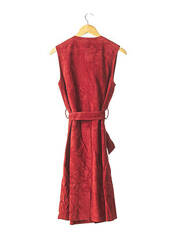 Veste en cuir rouge L.K BENETT pour femme seconde vue