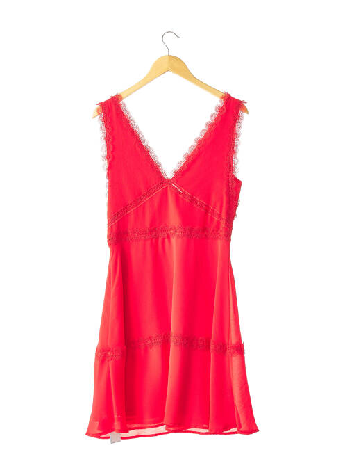 Robe mi-longue sans manche sans manche rouge THE KOOPLES femme