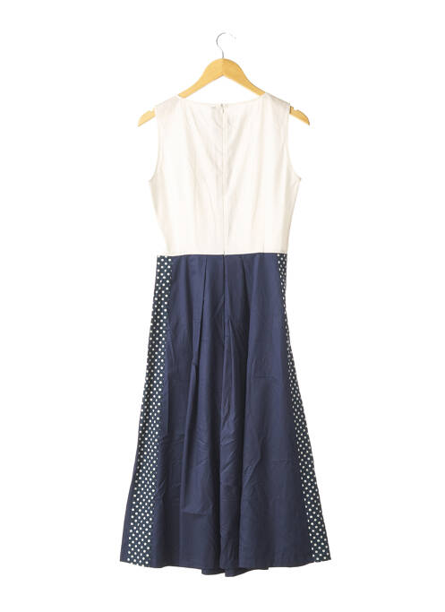 Robe mi-longue bleu POUSTOVIT pour femme