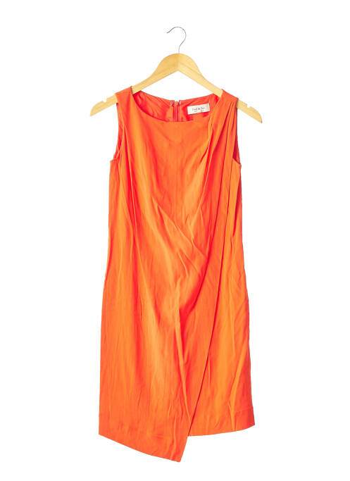 Robe mi-longue orange PAUL & JOE pour femme