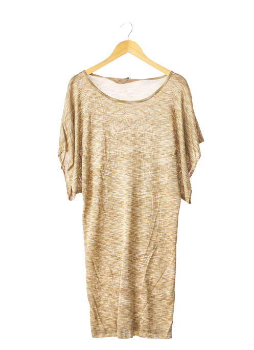 Robe pull beige SCAPA pour femme