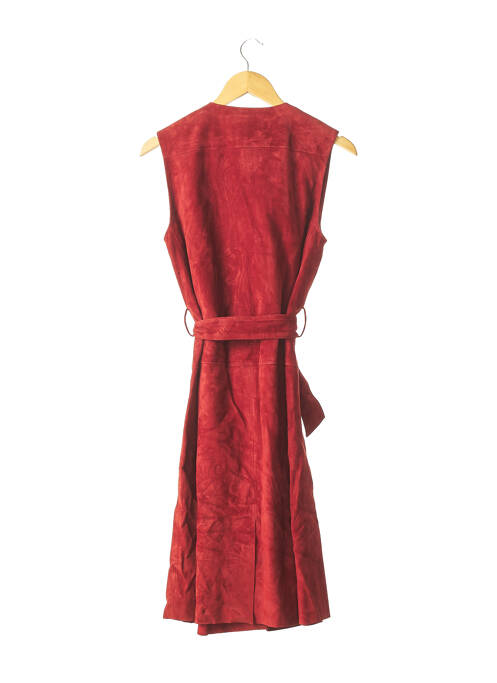 Veste en cuir rouge L.K BENETT pour femme