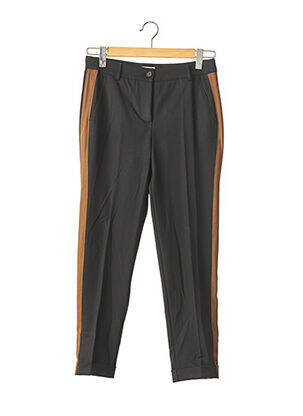 Pantalon 7/8 coupe cigarette taille normale noir P.A.R.O.S.H. femme