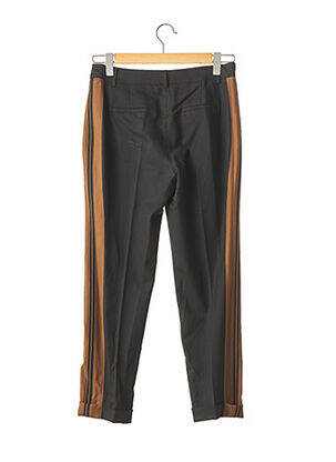 Pantalon 7/8 coupe cigarette taille normale noir P.A.R.O.S.H. femme