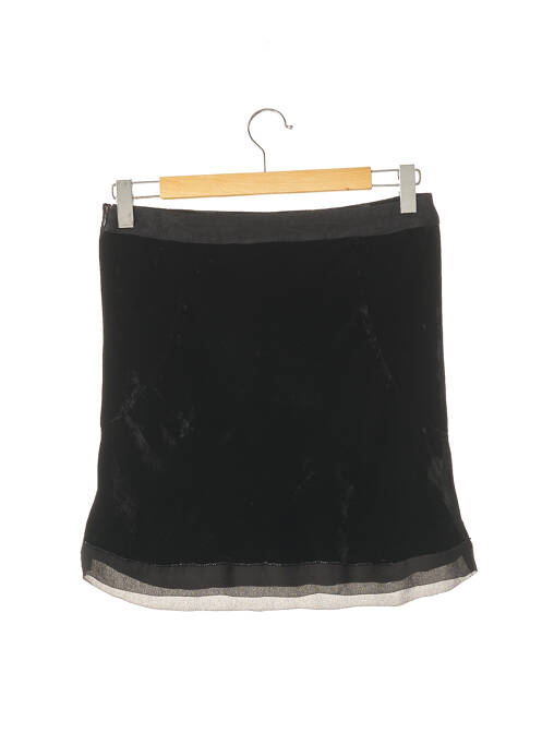Jupe mi-longue noir COSTUME NATIONAL pour femme