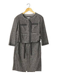 Ensemble jupe coupe cintrée gris PAULE KA femme