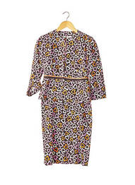 Ensemble robe type de veste casual rose PAULE KA femme