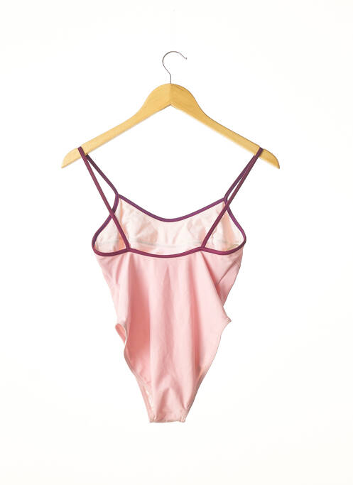 Maillot de bain 1 pièce rose KIWI femme