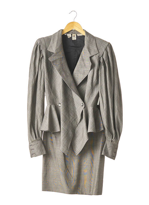 Ensemble jupe type de veste chic gris UNGARO femme