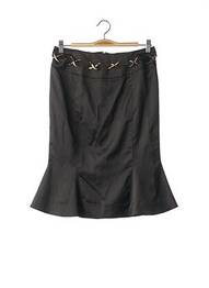 Jupe mi-longue taille normale noir ROBERTO CAVALLI femme