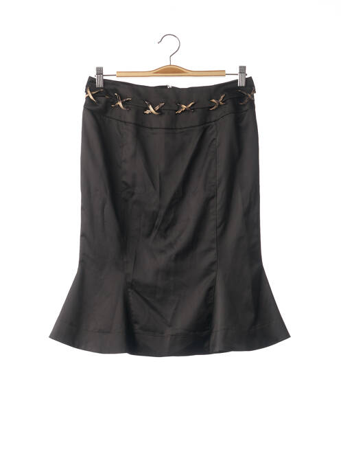 Jupe mi-longue taille normale noir ROBERTO CAVALLI femme