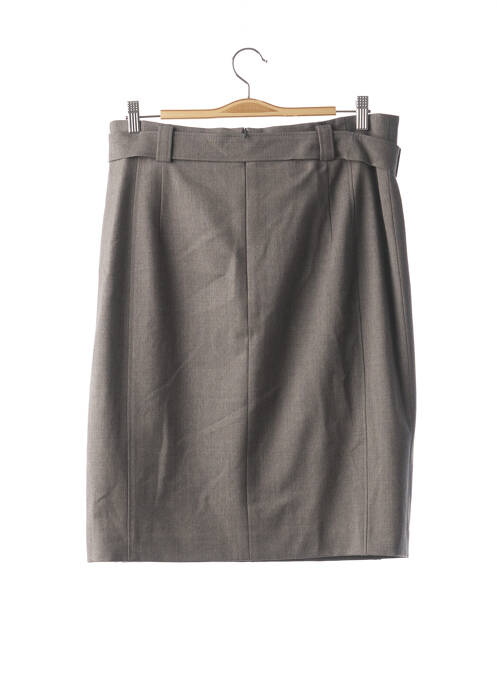 Jupe mi-longue gris AKRIS pour femme