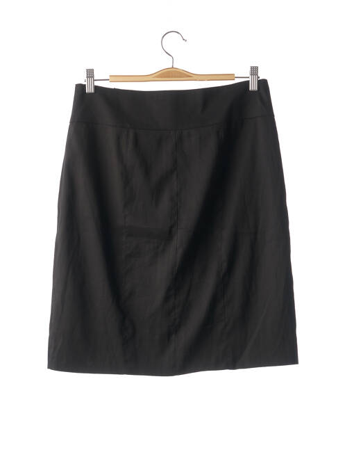 Jupe mi-longue noir JIN-JA pour femme
