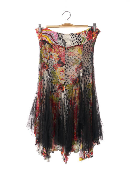 Jupe mi-longue noir ROBERTO CAVALLI pour femme