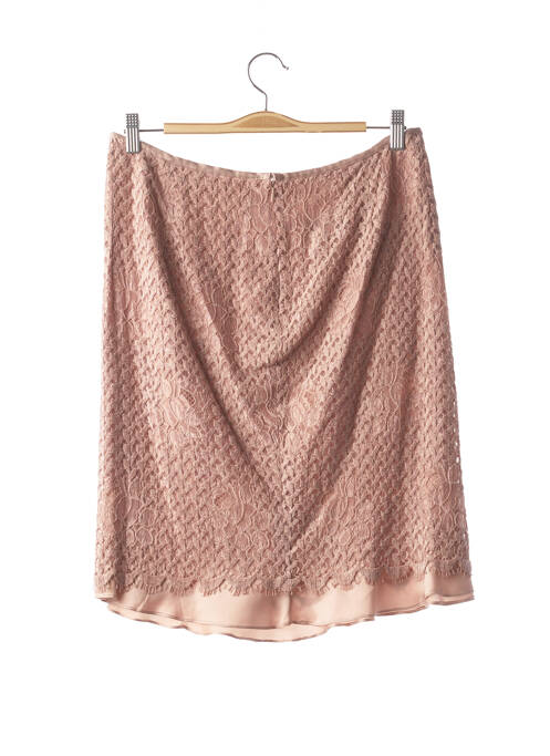 Jupe mi-longue rose JIKI pour femme