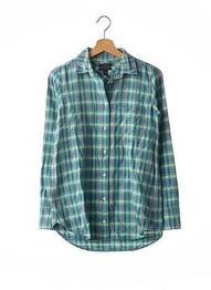 Chemise manches longues poches poitrine vert J.CREW homme