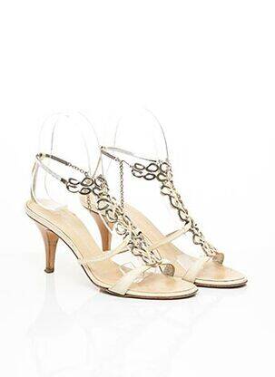 Sandales/nu pieds fermeture bride(s) talon de 7 à 9cm beige GUISEPPE ZANOTTI femme