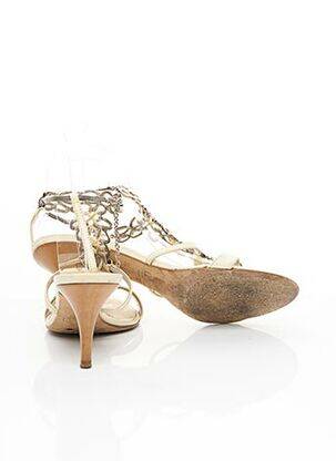Sandales/nu pieds fermeture bride(s) talon de 7 à 9cm beige GUISEPPE ZANOTTI femme