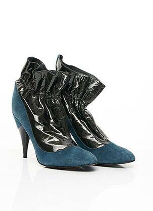 Bottines/boots talon haut de 10cm et plus bleu GEORGINA GOODMAN femme