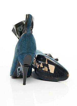 Bottines/boots talon haut de 10cm et plus bleu GEORGINA GOODMAN femme