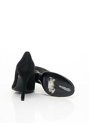 Escarpins nubuck talon haut de 10cm et plus noir CHARLES JOURDAN femme