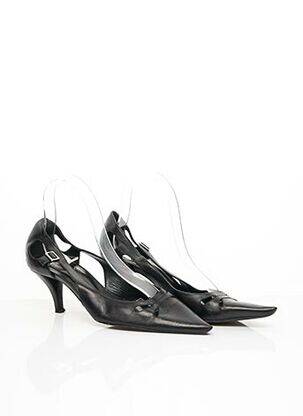 Escarpins fermeture boucle(s) talon de 7 à 9cm noir ROGER VIVIER femme