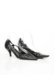 Escarpins fermeture boucle(s) talon de 7 à 9cm noir ROGER VIVIER femme