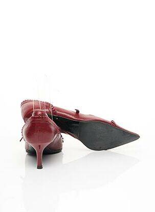 Escarpins fermeture boucle(s) talon de 4 à 6cm rouge PATRICK COX femme