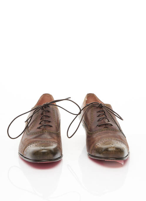 Derbies marron SANTONI pour femme