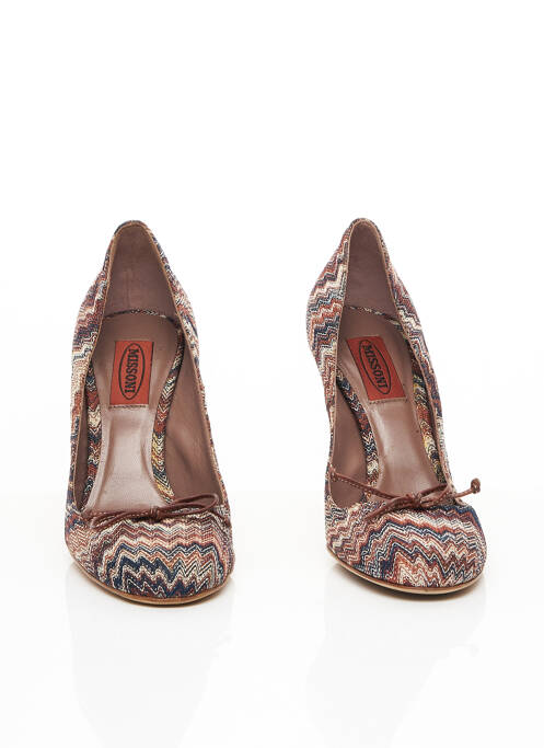 Escarpins marron MISSONI pour femme