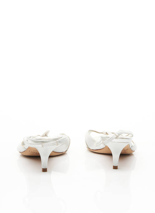 Mules/Sabots gris MICHEL PERRY pour femme