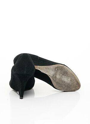Escarpins nubuck talon de 7 à 9cm noir SERGIO ROSSI femme