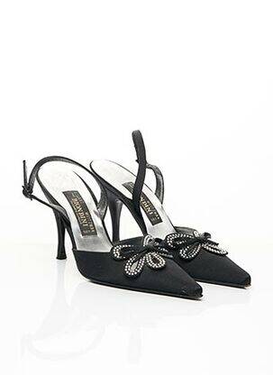 Escarpins fermeture boucle(s) talon de 7 à 9cm noir STUART WEITZMAN femme