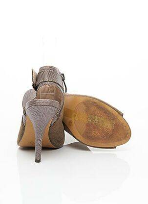 Bottines/boots nubuck talon haut de 10cm et plus marron VINCE CAMUTO femme