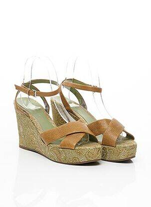 Sandales/nu pieds fermeture boucle(s) talon de 7 à 9cm vert NINE WEST femme