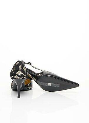 Escarpins semelle extérieure cuir talon haut de 10cm et plus marron WALTER STEIGER femme