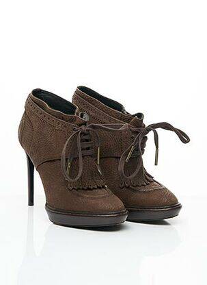 Bottines/Boots marron BURBERRY pour femme