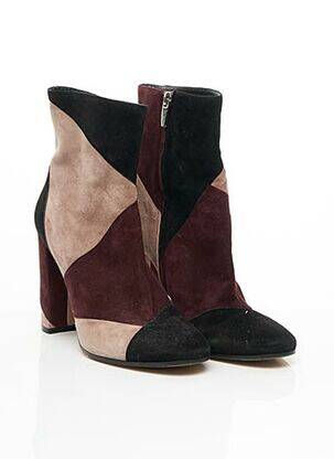 Bottines/Boots rouge GIANVITO ROSSI pour femme