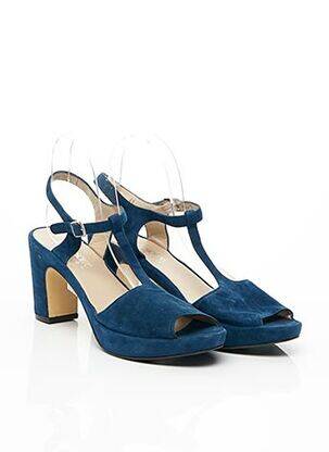 Sandales/Nu pieds bleu ACCESSOIRE DIFFUSION pour femme