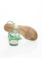 Sandales/Nu pieds vert LORO PIANA pour femme seconde vue