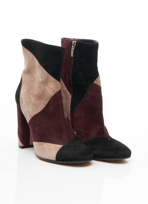 Bottines/Boots rouge GIANVITO ROSSI pour femme