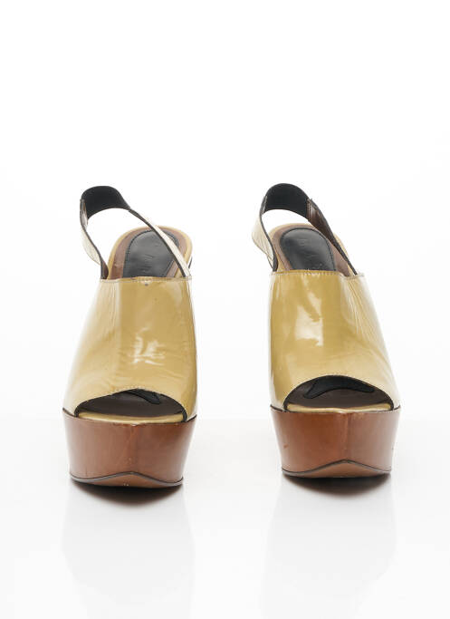 Derbies beige MARNI pour femme