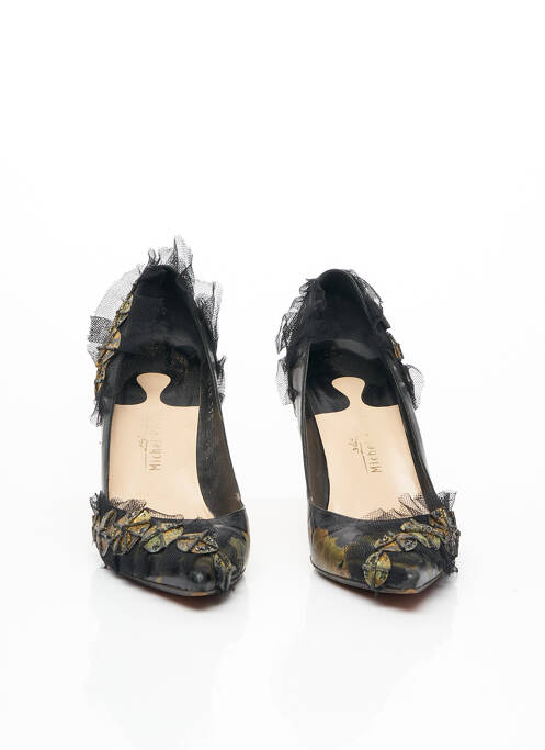 Escarpins noir MICHEL PERRY pour femme