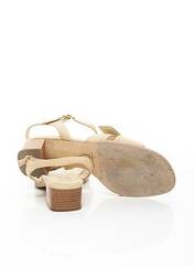 Sandales/Nu pieds beige MANFIELD pour femme seconde vue